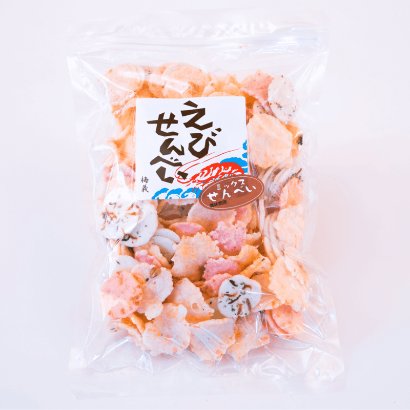 えびせんべい （ミックス） | 梅義｜有田産みかんゼリー・えびせん・お饅頭
