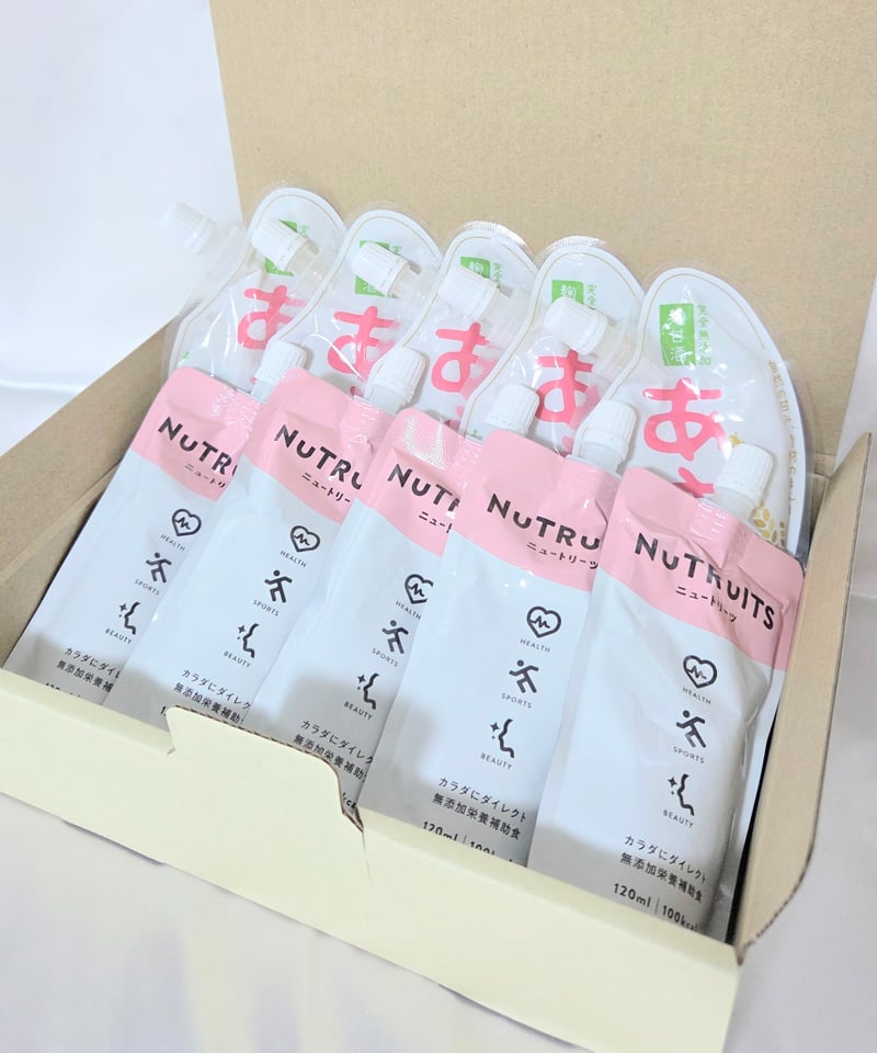 ギフト】米麴甘酒あまま・[ 甘酒 x 豆乳 ] NUTRUITS（ニュートリーツ
