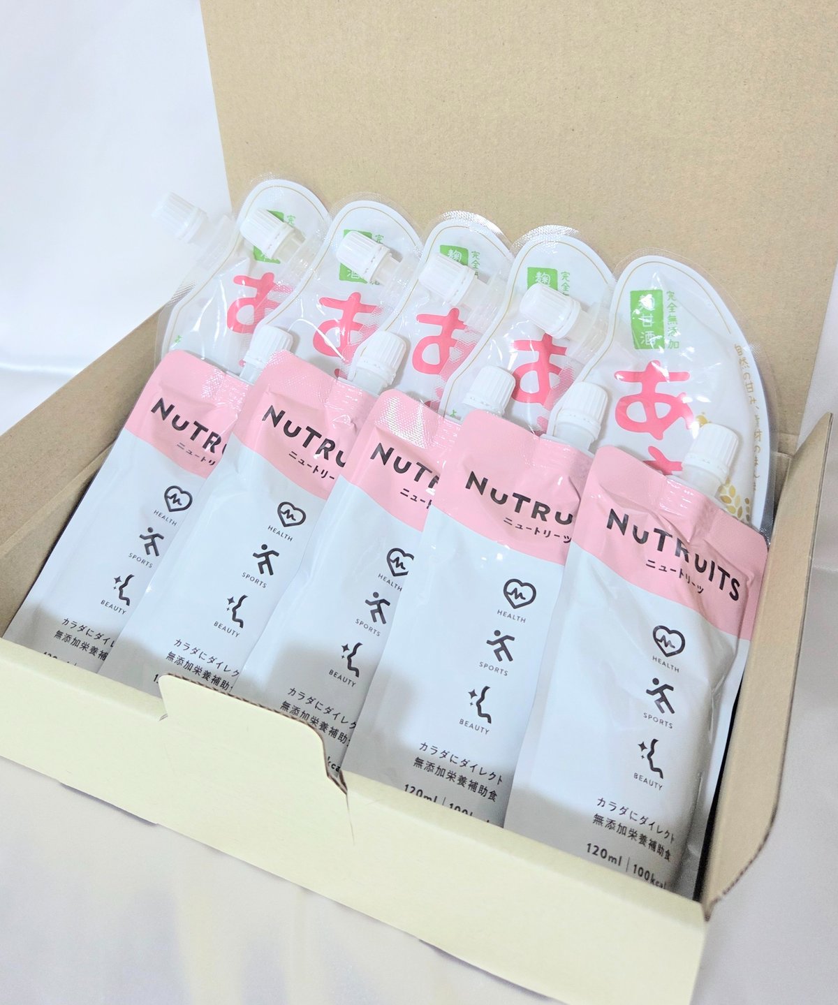 ギフト】米麴甘酒あまま・[ 甘酒 x 豆乳 ] NUTRUITS（ニュートリーツ
