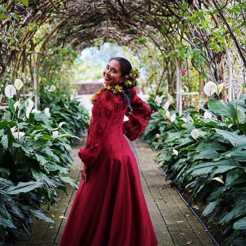 ay.　被布ドレスオーダー JAPAN MODE限定オリジナル 被布セット 華唐草 七五三 セット 3歳