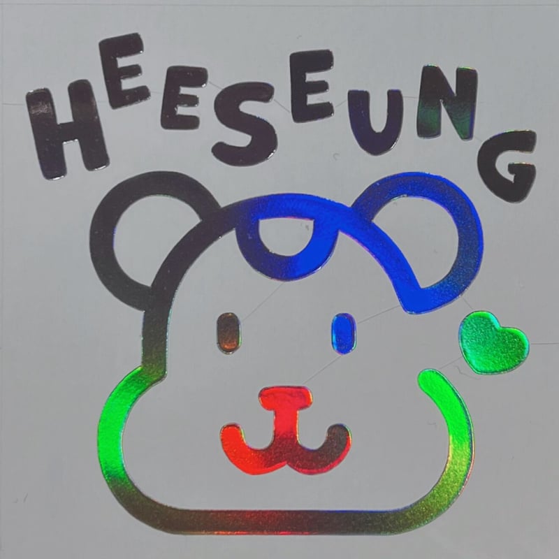HEEHEECLUB ヒヒクラブ　ホログラム　ステッカー　選択 HEEHEECLUB ヒヒクラブ ホログラム ステッカー 選択 heeheeclub