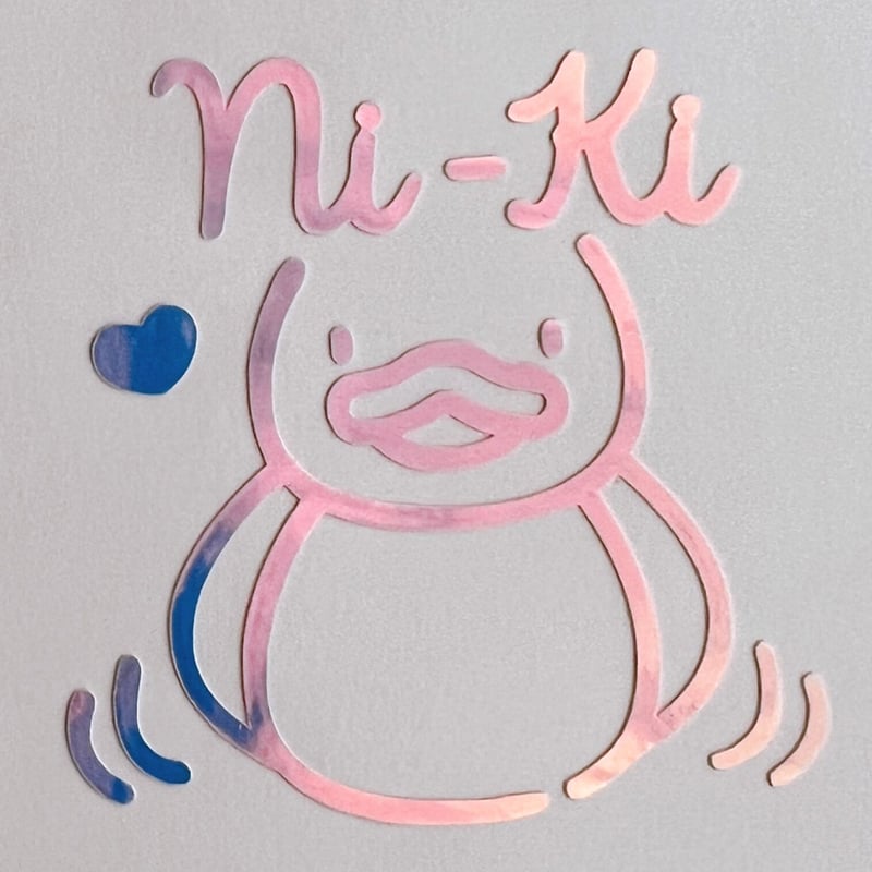 ホログラムステッカー／ENHYPEN ニキ（送料無料）19.アヒルだって