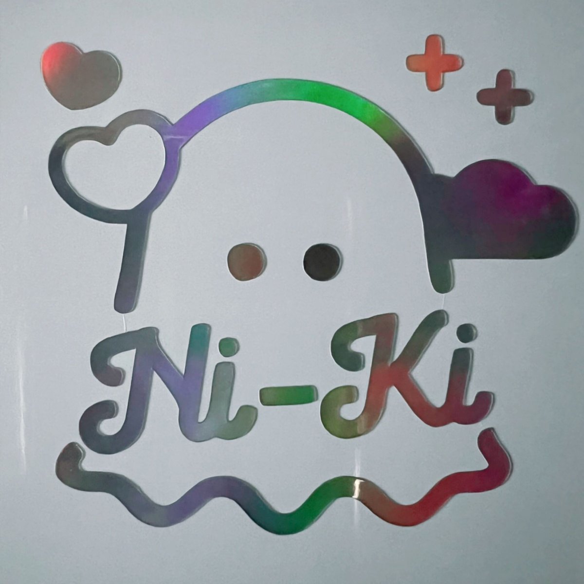 ENHYPEN☆ニキ ホログラム ラキドロ ホログラムステッカー／ENHYPEN ニキ（送料無料）2.おばけ