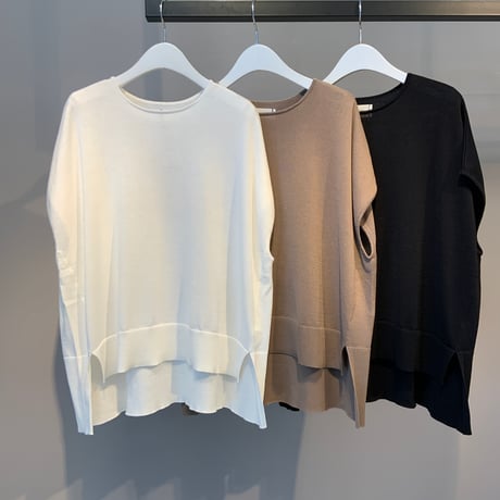 シロデラボンテ　前後2WAY ビックプルオーバー　　ミーカア☆ヒーママ シロデラボンテ | STORES