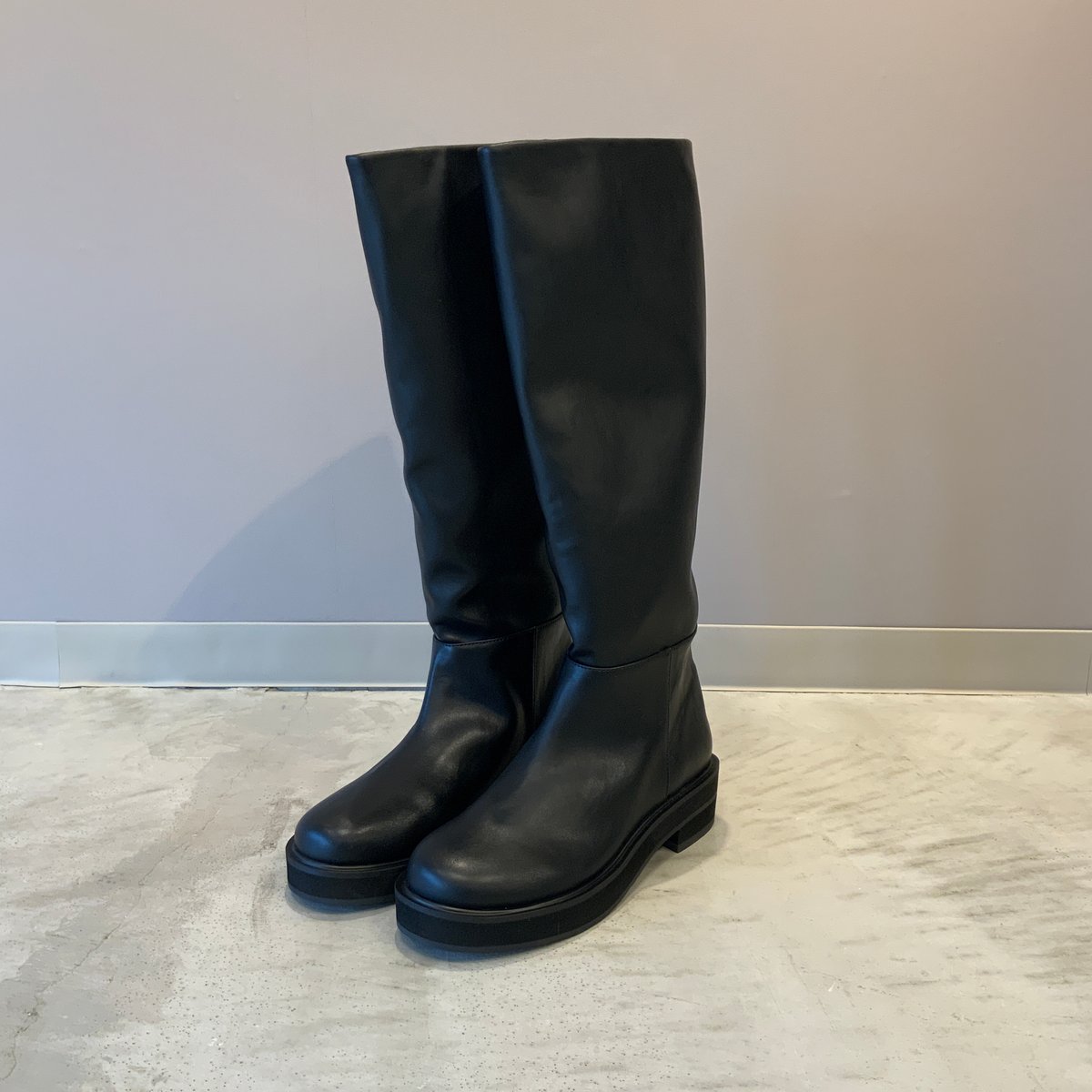 anuke】Ecoleather Long Boots | Radiant MUSE 本店