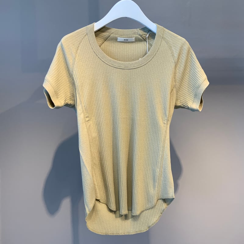 anuke Vintage Rib Tops チャコールグレー 新品・未使用品 ànuke online store（アンヌーク） / Vintage Rib TopsVintage