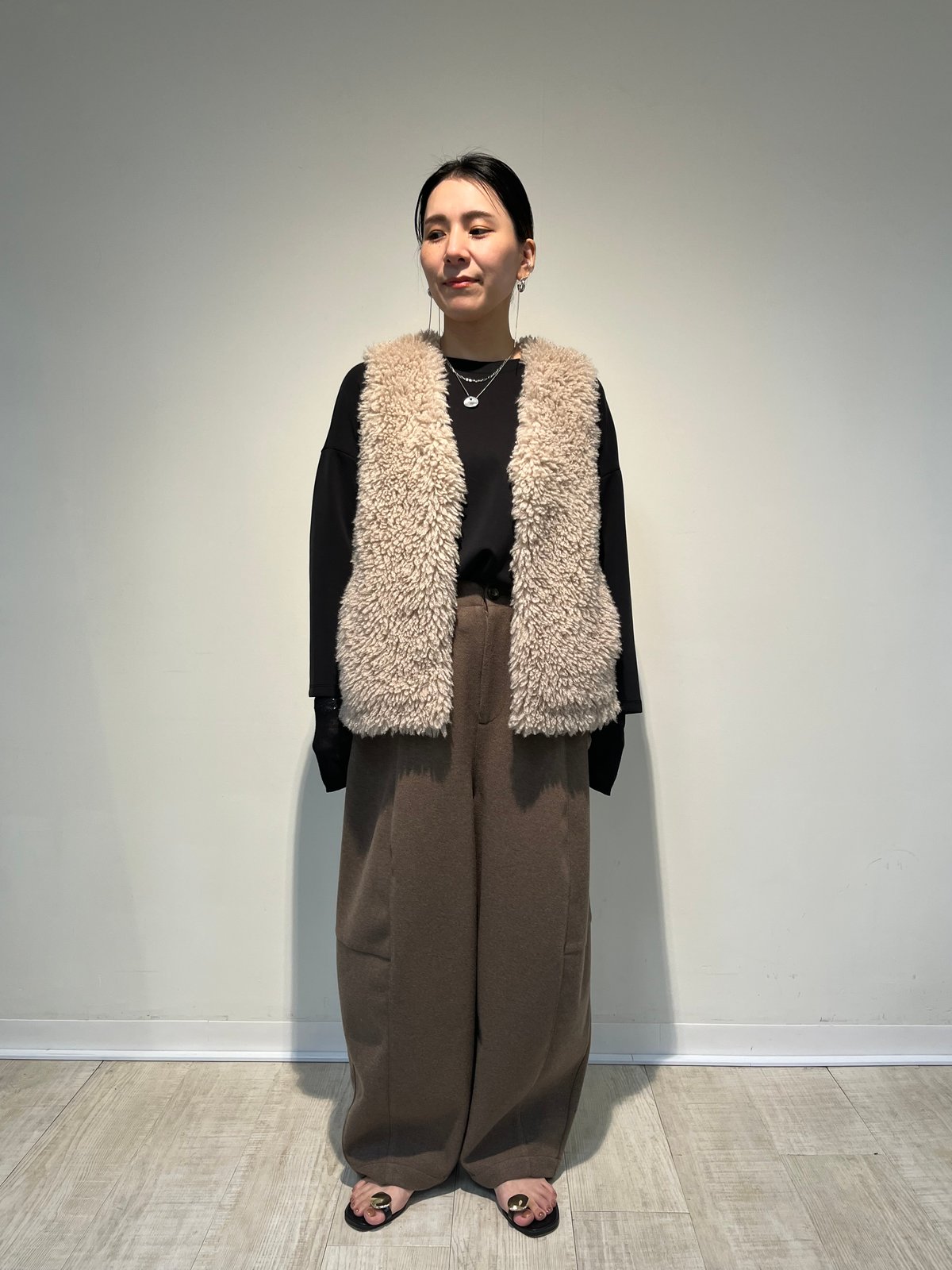 ayane】プードルファーベスト | Radiant MUSE 本店