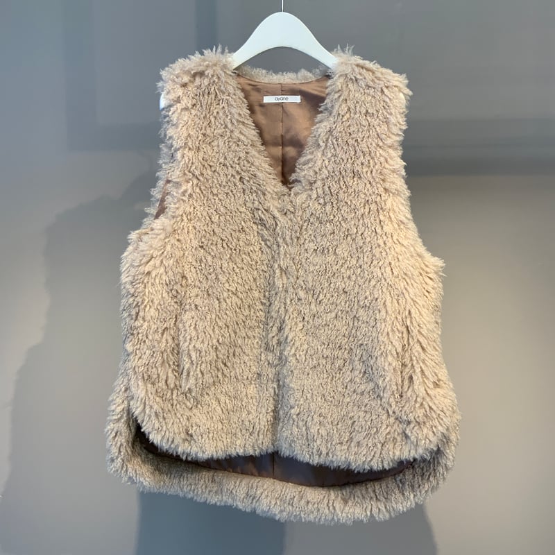 ayane】プードルファーベスト | Radiant MUSE 本店