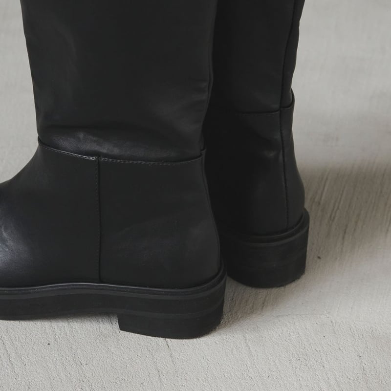 新品未使用　anuke アヌークEcoleather Long Boots 37 anuke】Ecoleather Long Boots | Radiant MUSE 本店