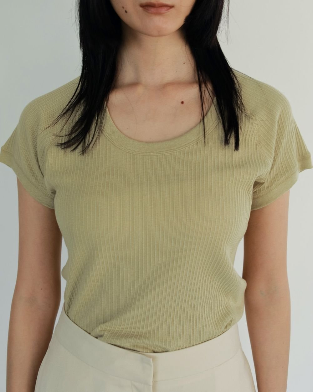 anuke】Vintage Rib Tops | Radiant MUSE 本店