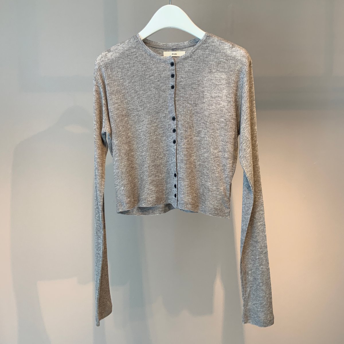 anuke】Sheer Rib Cardigan | Radiant MUSE 本店