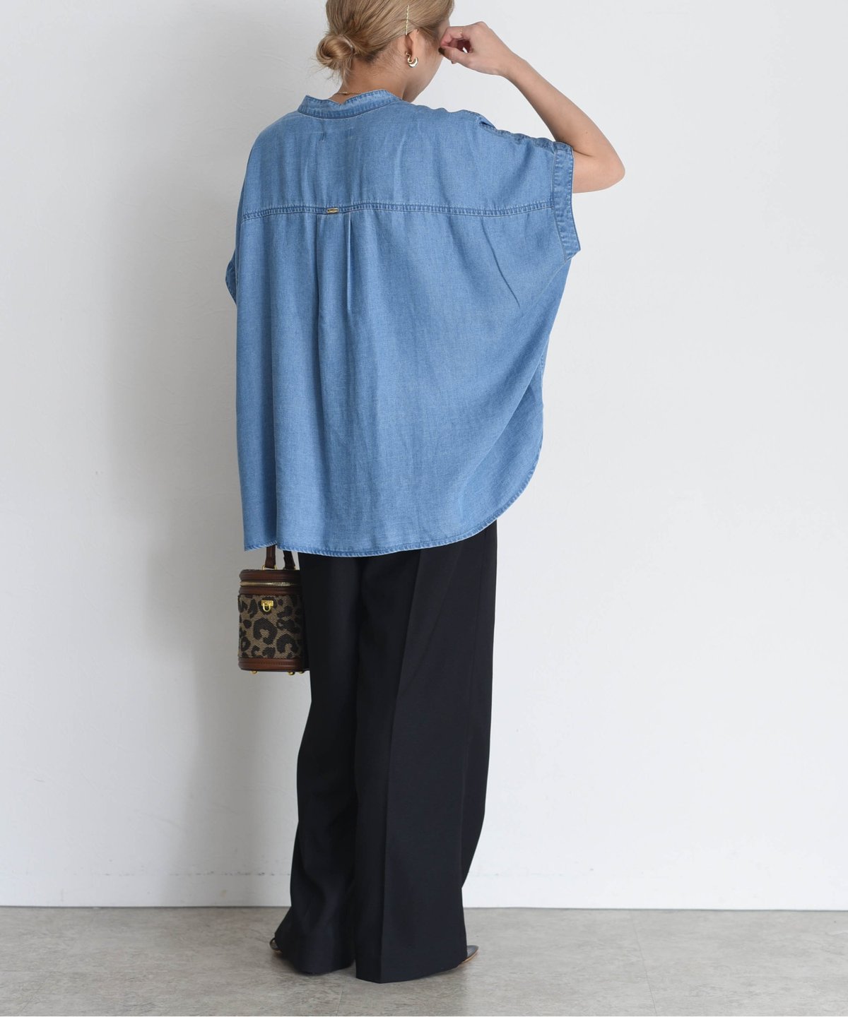 Eimee Law テンセルデニム ドロップショルダーシャツ Eimee Law テンセルデニムドロップショルダーシャツ : dimanche