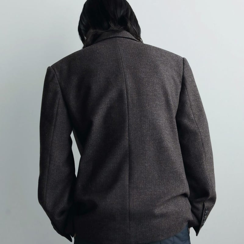 anuke】Herringbone Wool Jacket | Radiant MUSE 本店