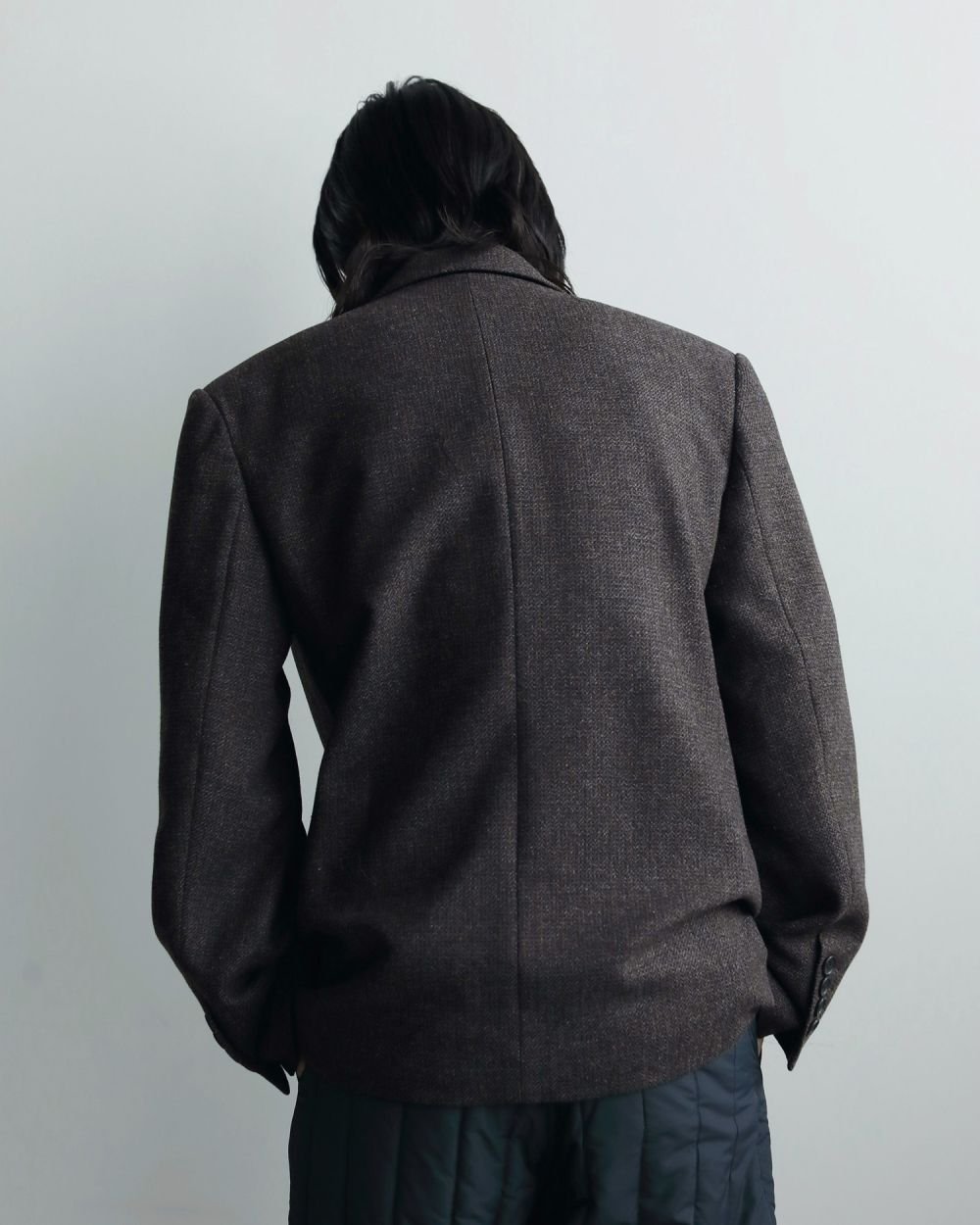 anuke】Herringbone Wool Jacket | Radiant MUSE 本店