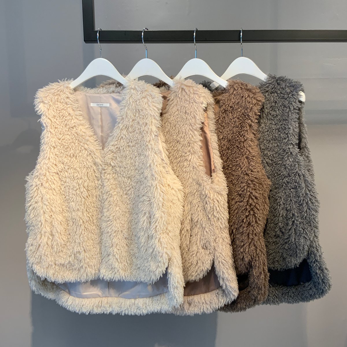 ayane】プードルファーベスト | Radiant MUSE 本店