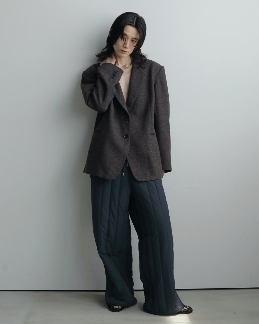 anuke】Herringbone Wool Jacket | Radiant MUSE 本店