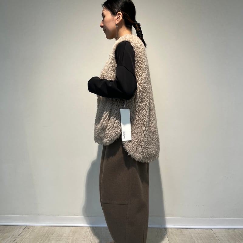 ayane】プードルファーベスト | Radiant MUSE 本店