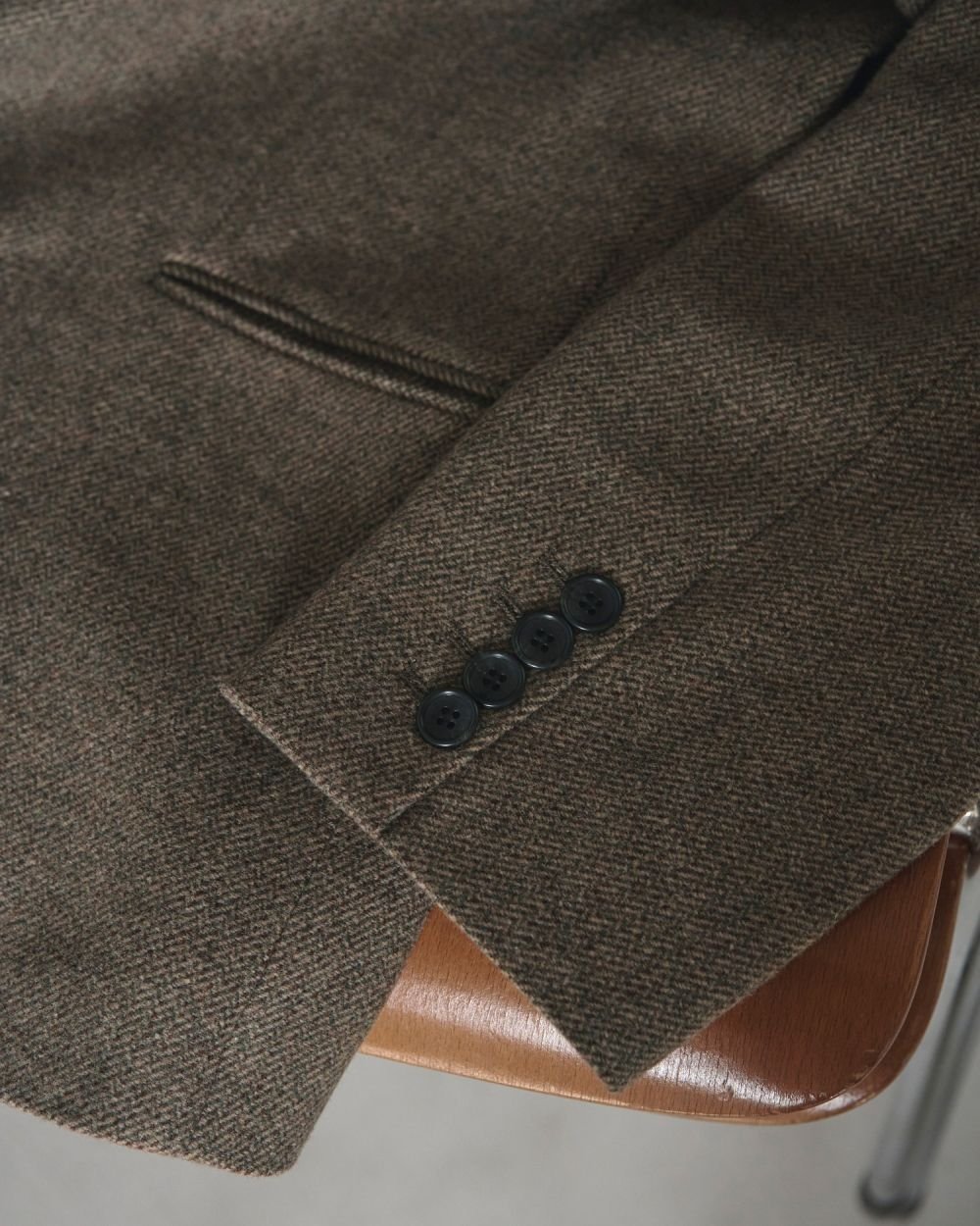 anuke】Herringbone Wool Jacket | Radiant MUSE 本店