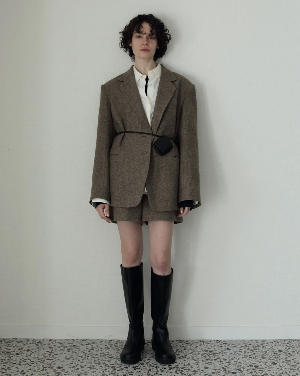 anuke】Herringbone Wool Jacket | Radiant MUSE 本店