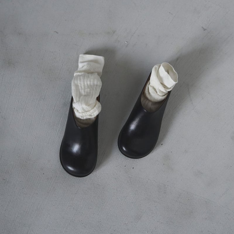 anuke】Ecoleather Heel Slip-ons | Radiant MUSE 本店