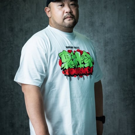 裏社会ジャーニー　オリジナルロゴＴシャツ　ホワイト