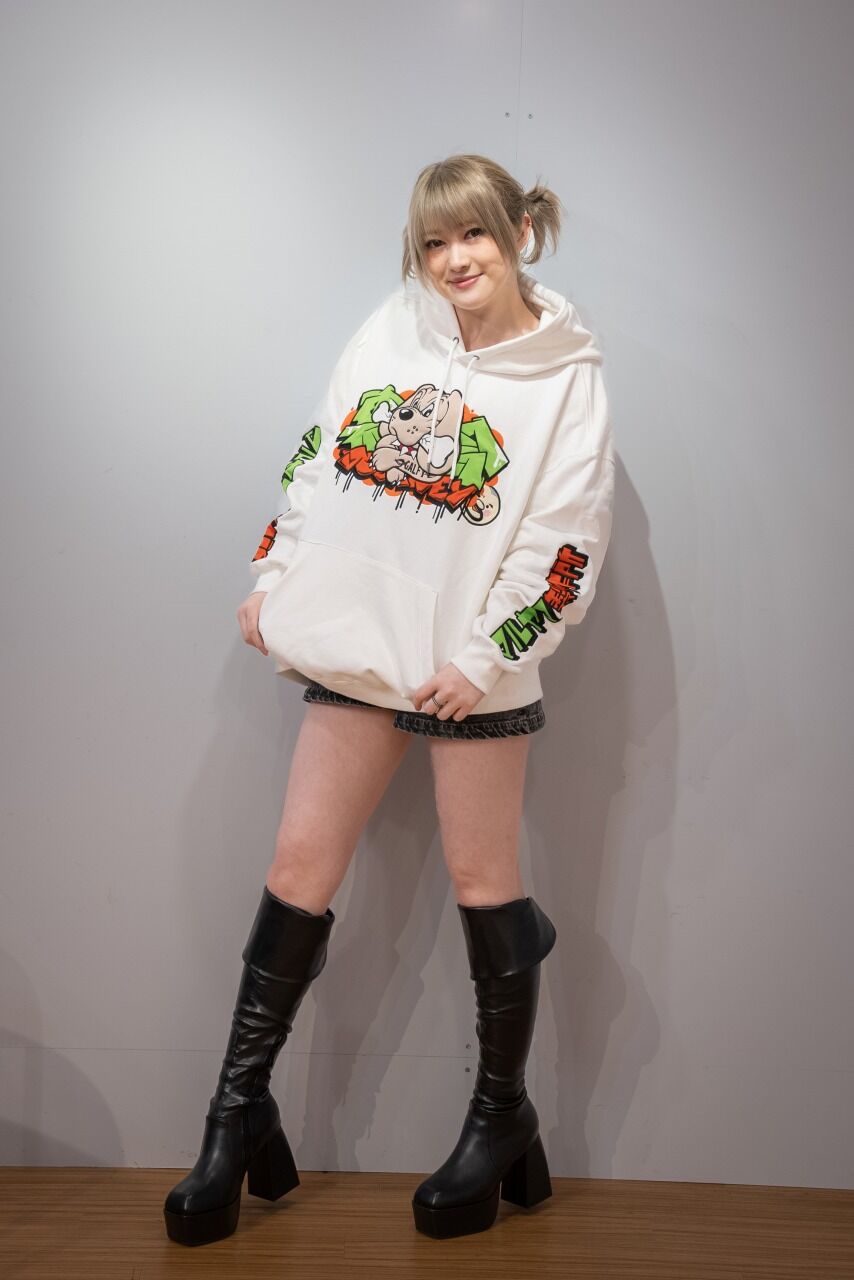 GALFY×裏社会ジャーニー パーカー ホワイト | マルヤマ販売所 GALFY×裏社会ジャーニー パーカー ホワイト | マルヤマ販売所