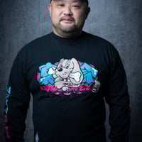 地元最高！×裏社会ジャーニーコラボTシャツ　サイン入り　非売品 地元最高！×裏社会ジャーニー コラボTシャツ ホワイト