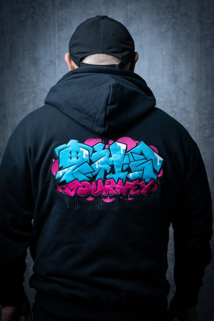 GALFY×裏社会ジャーニー パーカー ブラック | マルヤマ販売所