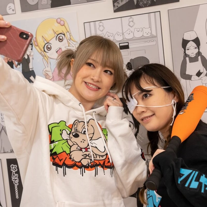 GALFY×裏社会ジャーニー パーカー ホワイト | マルヤマ販売所