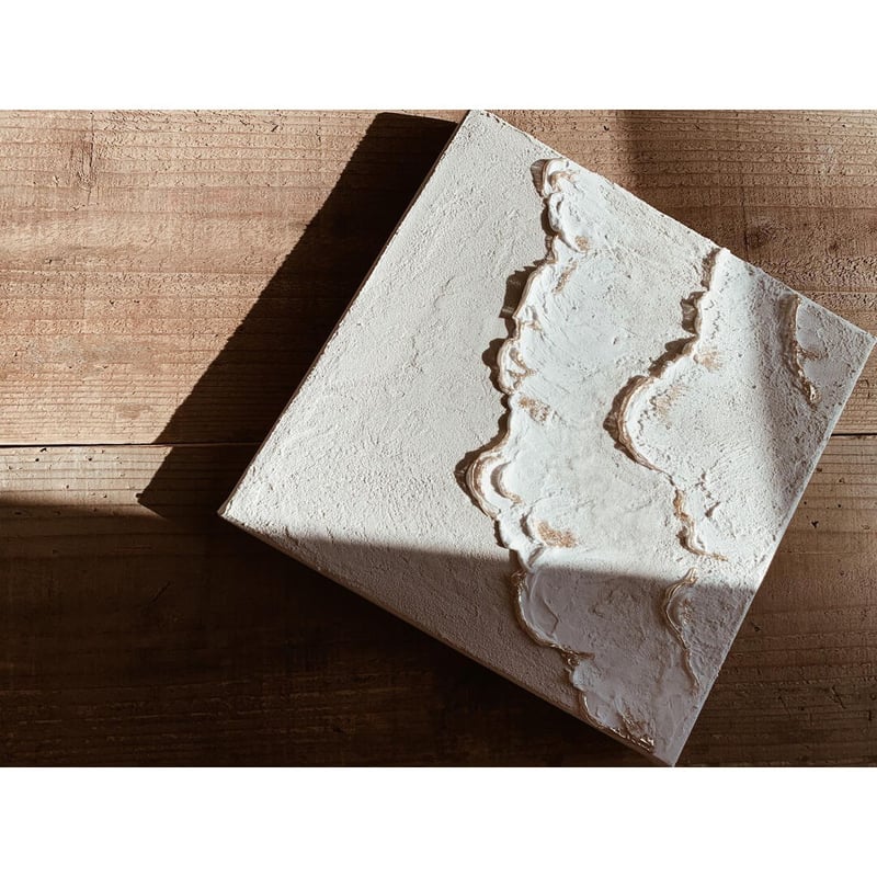 ななページ| テクスチャーアート テクスチャーアートパネル waves | Shorely