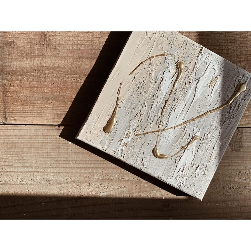 テクスチャーアートパネル gold line | Shorely