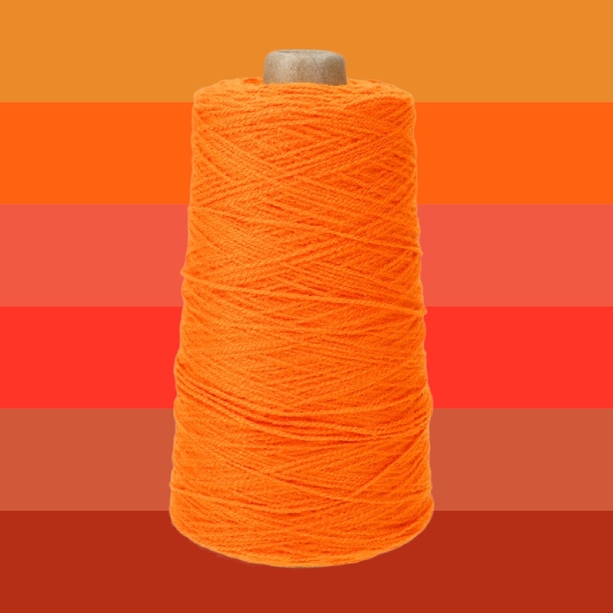 MB210 タフティング用アクリル毛糸/日本製/ORANGE 7COLORS | tuftin