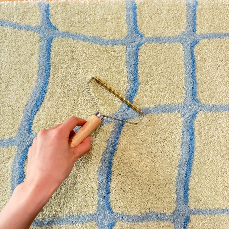 ラグ（クリーニング&防カビ処理済み） ラグ・カーペット(防ダニ・防カビ・抗菌防臭)/ふっくらとした