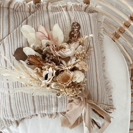   パームリーフ柄 ワンピース emiriawiz（エミリアウィズ）の「ラッフルスリーブ小花柄