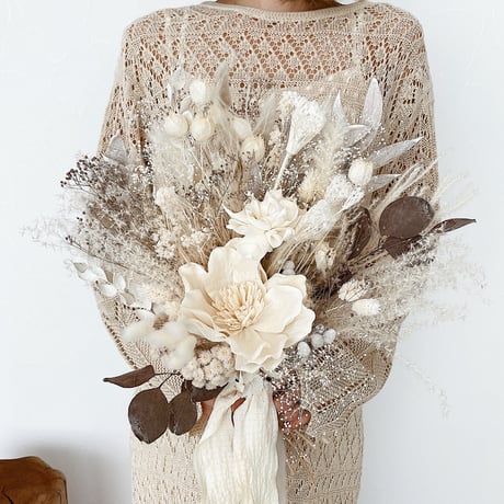 bouquet-white magnolia-