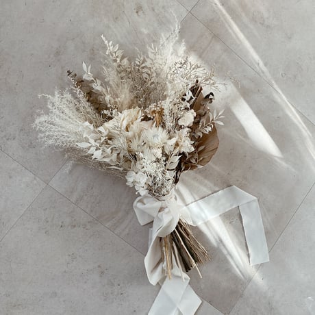bouquet-white palm-