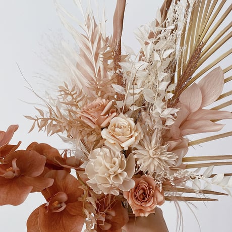 bouquet-terracotta pink-