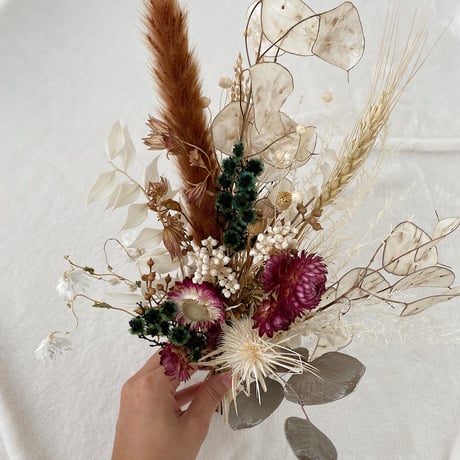 Autumn color mini bouquet