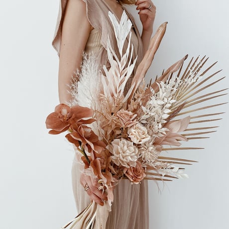 bouquet-terracotta pink-