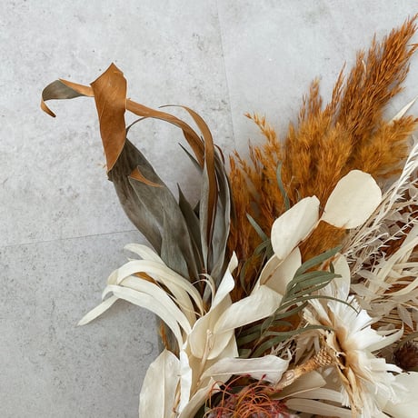 bouquet-botanical orange-