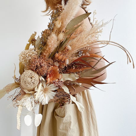 bouquet -natural banksia-