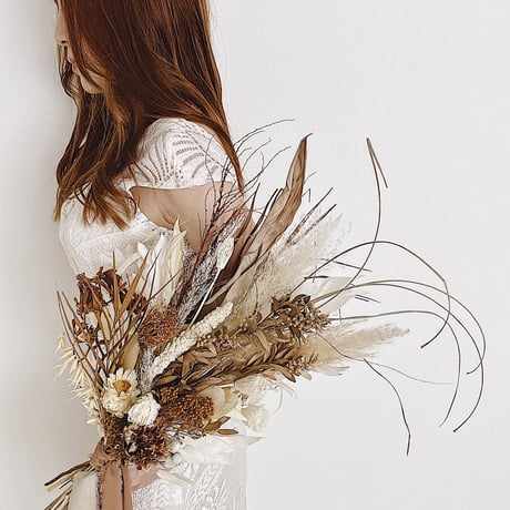bouquet  -dried orange-