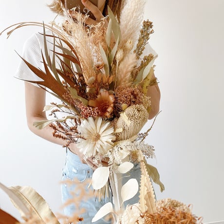 bouquet -natural banksia-
