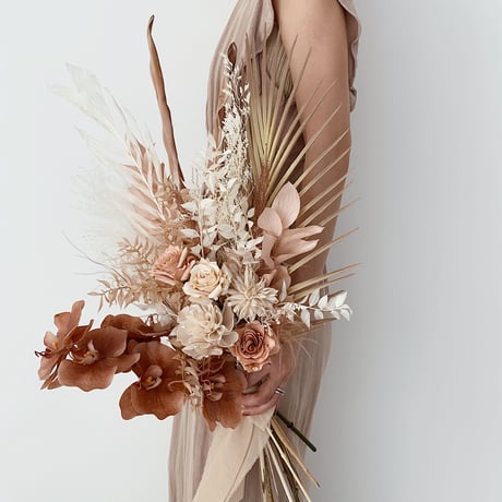 bouquet-terracotta pink-