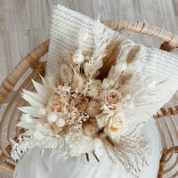 bouquet-rose ecru-
