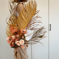 bouquet  -apricot leaf-