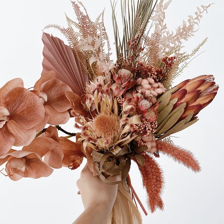 bouquet-botanical red-