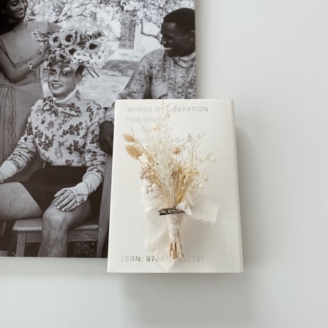 cosage 003 ドライフラワーコサージュ