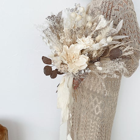 bouquet-white magnolia-