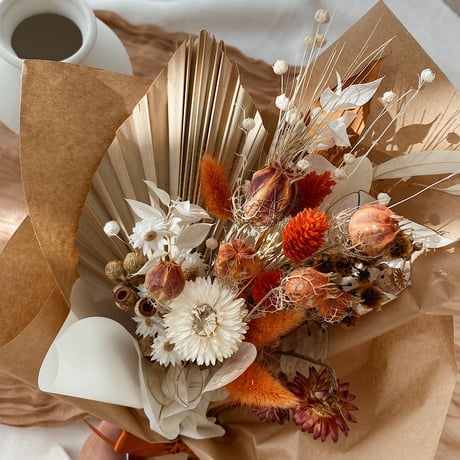 Autumn color mini bouquet
